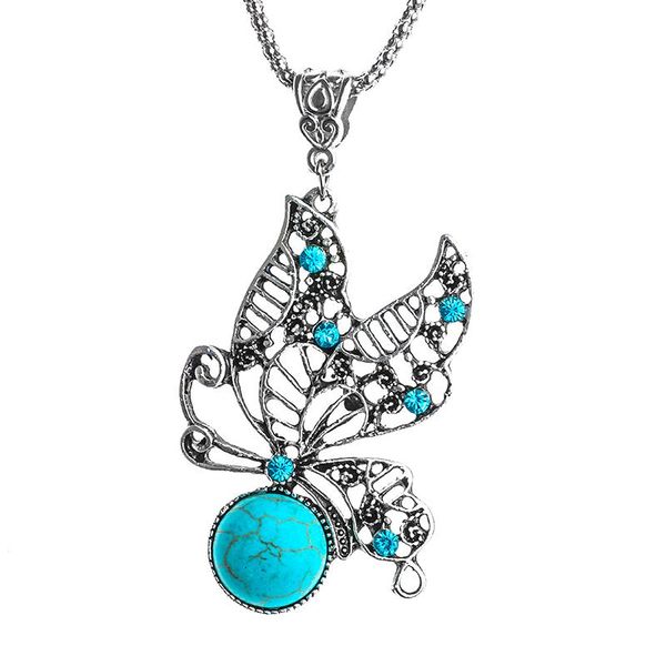shuangr 1 piece resin stone beautiful butterfly hollow pendant jewelry crystal jewelry women decoration accessories necklace, Silver
shuangr 1 piece resin stone beautiful butterfly hollow pendant jewelry crystal jewelry women decoration accessories necklace, Silver