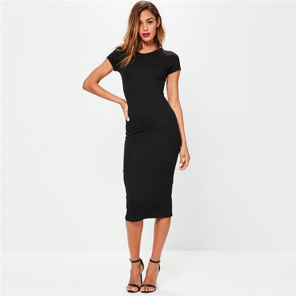 xhkld cotton long spring party dress fashion solid o-neck short sleeve office lady summer dress plus size slim casual pencil, Black;gray
xhkld cotton long spring party dress fashion solid o-neck short sleeve office lady summer dress plus size slim casual pencil, Black;gray