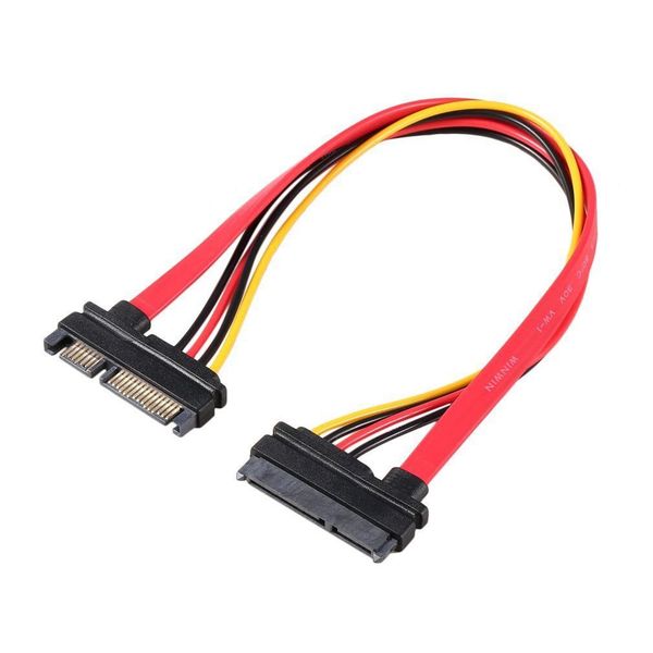 30cm professional 15+7 pin sata hdd extension cable data & power male to female hard drive extend cable cord
30cm professional 15+7 pin sata hdd extension cable data & power male to female hard drive extend cable cord