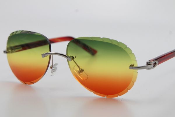 wholesale 2020 new sheet metal 3524016 rimless sunglasses driving with box carved green red lens glasses fashion brand sunglasses, White;black
wholesale 2020 new sheet metal 3524016 rimless sunglasses driving with box carved green red lens glasses fashion brand sunglasses, White;black