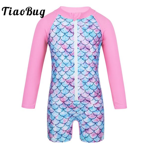 tiaobug baby girls long sleeves mermaid fish scales pattern printed rash guard swimsuit children toddler swimwear bathing suits
tiaobug baby girls long sleeves mermaid fish scales pattern printed rash guard swimsuit children toddler swimwear bathing suits