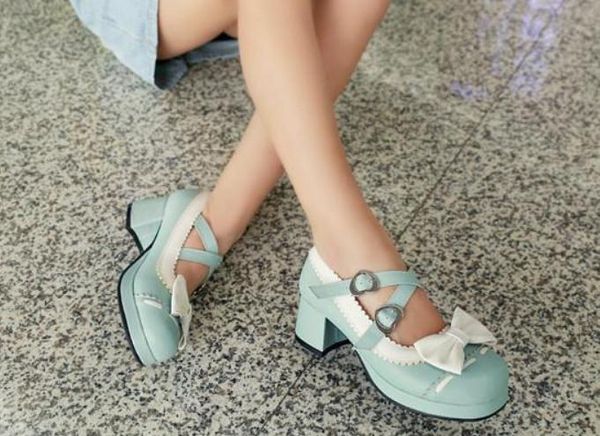 2019 women's shoes in spring and autumn with new style high heel coarse heel round head bowknot @2405, Black
2019 women's shoes in spring and autumn with new style high heel coarse heel round head bowknot @2405, Black