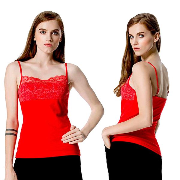 ladies plain cotton vest top lace trim neck design cami adjusted tank strappy camisole, Black;white
ladies plain cotton vest top lace trim neck design cami adjusted tank strappy camisole, Black;white