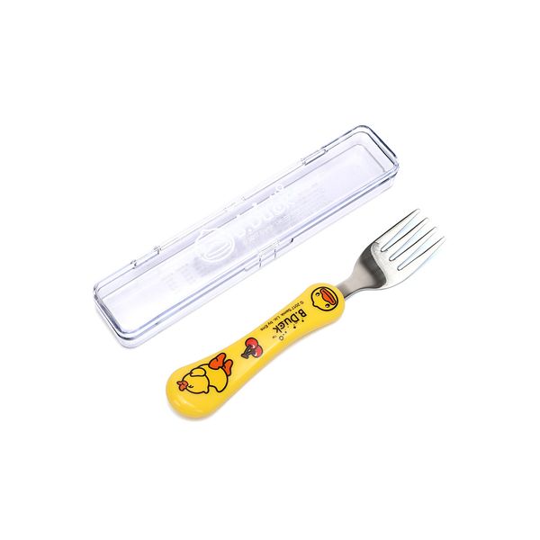 b. duck small yellow duck children's tableware students portable tableware stainless steel spoon fork bamboo chopsticks three-pi
b. duck small yellow duck children's tableware students portable tableware stainless steel spoon fork bamboo chopsticks three-pi