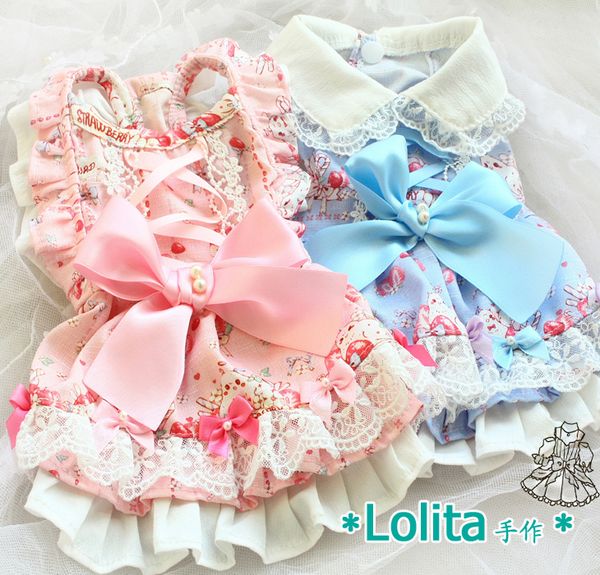 handmade dog apparel clothes sweet gothic lolita style dress doll bear for pet cats vest sundress poodle
handmade dog apparel clothes sweet gothic lolita style dress doll bear for pet cats vest sundress poodle