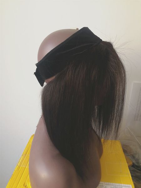 peruvian lace frontal closure with hair grip flexible elastic velvet scarf comfort head band adjustable, Black;brown
peruvian lace frontal closure with hair grip flexible elastic velvet scarf comfort head band adjustable, Black;brown