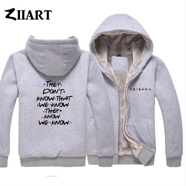 friends phoebe they don't know we know they boys man plus velvet parkas couple clothes ziiart, Black
friends phoebe they don't know we know they boys man plus velvet parkas couple clothes ziiart, Black