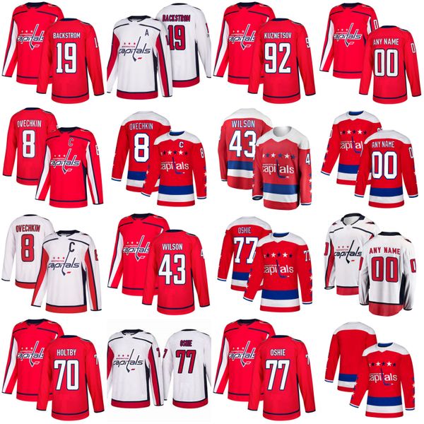 Washington Capitals 8 Alex Ovechkin Tom Wilson T.J. Oshie Dmitrij Jaskin Braden Holtby Nicklas Backstrom John Carlson Hockey Jerseys
Washington Capitals 8 Alex Ovechkin Tom Wilson T.J. Oshie Dmitrij Jaskin Braden Holtby Nicklas Backstrom John Carlson Hockey Jerseys
