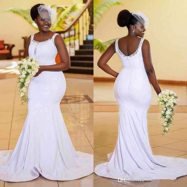 2020 new white satin african плюс размер свадебные платья свадебные платья черные девушки vestidos де noiva русалка свадебные платья abito д
2020 new white satin african плюс размер свадебные платья свадебные платья черные девушки vestidos де noiva русалка свадебные платья abito д