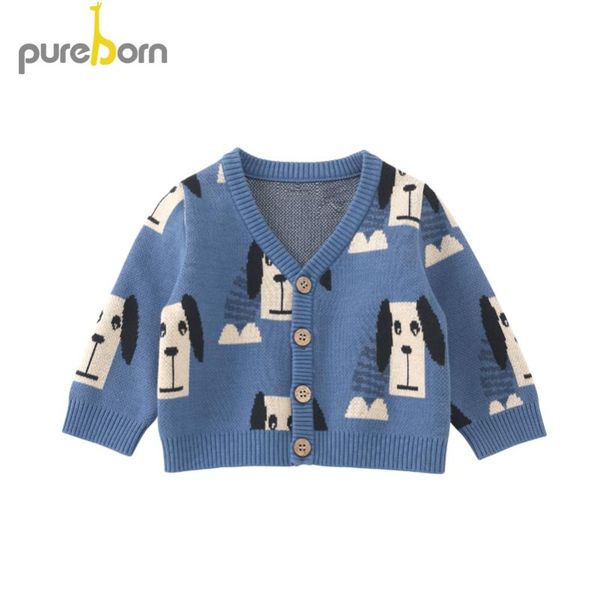 pureborn baby outerwear kids boys girls toddler coat children boutique knitted cardigan sweater spring autumn, Blue;gray
pureborn baby outerwear kids boys girls toddler coat children boutique knitted cardigan sweater spring autumn, Blue;gray