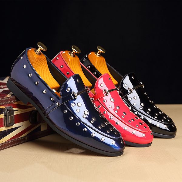 patent leather shoes for men formal shoes men classic coiffeur italian loafers party wedding dress, Black
patent leather shoes for men formal shoes men classic coiffeur italian loafers party wedding dress, Black