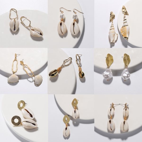 lady bohemian real shell conch drop earrings jewelry earrings for women wedding statement jewelry korean dangle, Silver
lady bohemian real shell conch drop earrings jewelry earrings for women wedding statement jewelry korean dangle, Silver