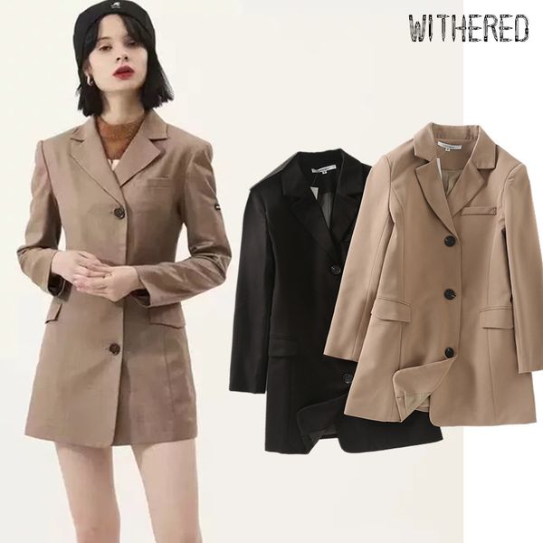 withered ins vintage slim blazer feminino england fashion blogger single breasted blazer mujer 2019 women blazers and jackets, White;black
withered ins vintage slim blazer feminino england fashion blogger single breasted blazer mujer 2019 women blazers and jackets, White;black