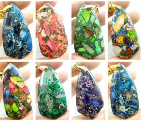 natural stone marine sedimentary quartz crystal lapis turquoises pendant for diy jewelry making necklace accessories, Silver
natural stone marine sedimentary quartz crystal lapis turquoises pendant for diy jewelry making necklace accessories, Silver