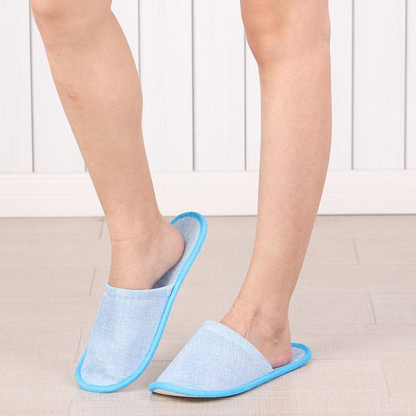 2pcs/lot l disposable slippers anti-slip home guest shoes comfortable breathable soft cotton linen one-time slippers vt0506
2pcs/lot l disposable slippers anti-slip home guest shoes comfortable breathable soft cotton linen one-time slippers vt0506