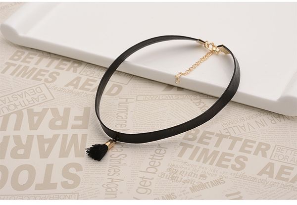 fashion new short necklace retro gothic necklace tassels pendant korean version jewelry
fashion new short necklace retro gothic necklace tassels pendant korean version jewelry