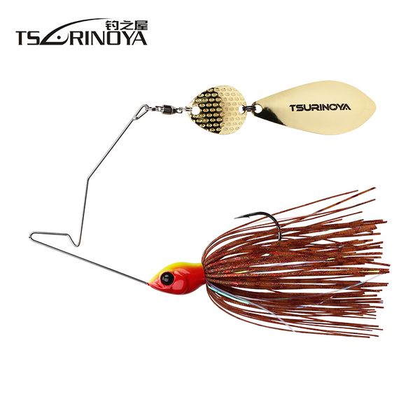 trulinoya fishing lure rotating composite sequins spinner bait head weight 11g lead hook
trulinoya fishing lure rotating composite sequins spinner bait head weight 11g lead hook