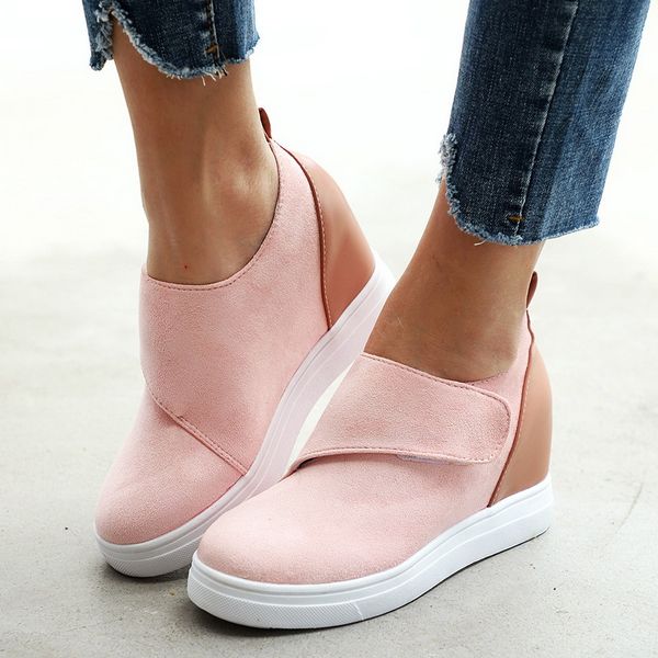 2020 women solid color platform flats shoes ladies casual soft vulcanized shoes female, Black
2020 women solid color platform flats shoes ladies casual soft vulcanized shoes female, Black