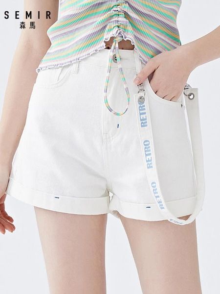 semir denim shorts women 2020 summer new korean version thin tide ins high waist shorts curled cotton, White;black
semir denim shorts women 2020 summer new korean version thin tide ins high waist shorts curled cotton, White;black