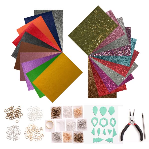 earrings diy making accessories set pu leather earring handmade jewelry for women girls fashion 2019 findings christmas gift, Bronze;silver
earrings diy making accessories set pu leather earring handmade jewelry for women girls fashion 2019 findings christmas gift, Bronze;silver