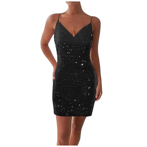 women off shoulder v-neck dresses solid high waist sleeveless strap dress female summer backless party clothing vestido mujer, Black;gray
women off shoulder v-neck dresses solid high waist sleeveless strap dress female summer backless party clothing vestido mujer, Black;gray