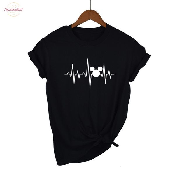t shirt plus size 100% cotton tshirt women shirts summer graphic tees women funny heartbeat women kawaii t shirt xs xl, White
t shirt plus size 100% cotton tshirt women shirts summer graphic tees women funny heartbeat women kawaii t shirt xs xl, White