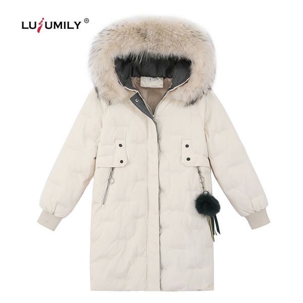 lusumily women down jacket winter thick long cotton coat hooded fur collar female parka outwear new fashion autumn parkas, Tan;black
lusumily women down jacket winter thick long cotton coat hooded fur collar female parka outwear new fashion autumn parkas, Tan;black