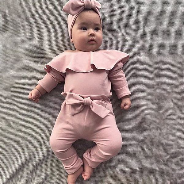 toddler girl winter clothes cotton full sleeve frill solid romper bodysuit bow pant outfit boutique kids clothing roupa infantil, White
toddler girl winter clothes cotton full sleeve frill solid romper bodysuit bow pant outfit boutique kids clothing roupa infantil, White