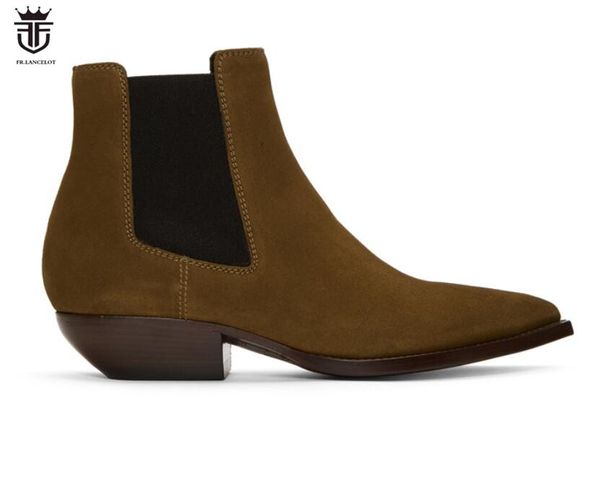 fr.lancelot 2019 new fashion boots men real leather boots black leather booties slip on men party shoes point toe ankle botas
fr.lancelot 2019 new fashion boots men real leather boots black leather booties slip on men party shoes point toe ankle botas
