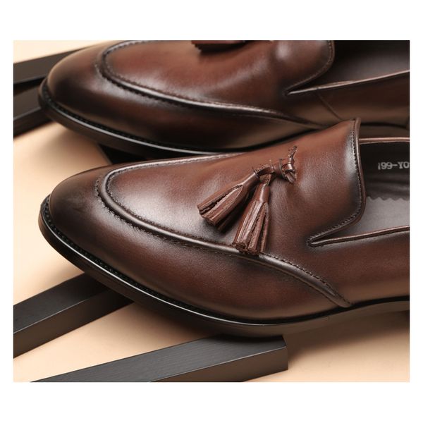 cosidram spring autumn customization dress business shoes for men british style leisure leather shoes rmc-025, Black
cosidram spring autumn customization dress business shoes for men british style leisure leather shoes rmc-025, Black
