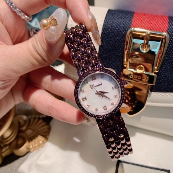 noble purple women bracelet watches elegant office lady business dress watch small size students steel wrist watch quartz shell, Slivery;brown
noble purple women bracelet watches elegant office lady business dress watch small size students steel wrist watch quartz shell, Slivery;brown