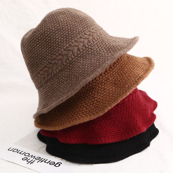 new 2020 wool knit fisherman hat. women's fashion in autumn and winter solid color bowler hat. foldable wide-brimmed hat, Blue;gray
new 2020 wool knit fisherman hat. women's fashion in autumn and winter solid color bowler hat. foldable wide-brimmed hat, Blue;gray