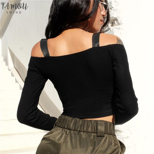 suchcute off shoulder womens slash neck strap tshirt cotton womens shirts long sleeve crop punk clothes vintage clothing women, White
suchcute off shoulder womens slash neck strap tshirt cotton womens shirts long sleeve crop punk clothes vintage clothing women, White