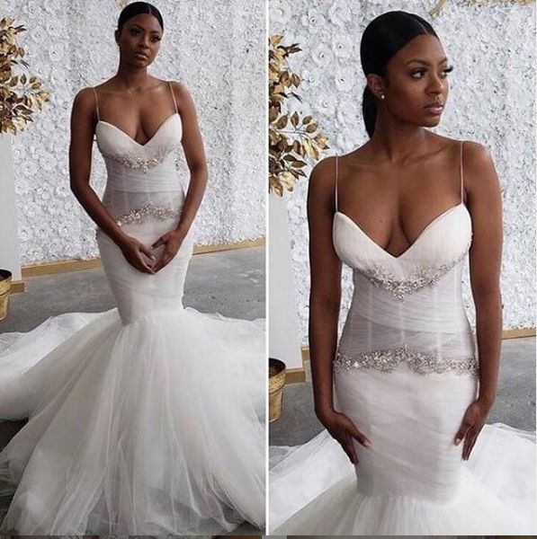 white tulle mermaid wedding dresses bridal gowns south africa v neck plus size bohemian wedding dress crystal beaded 2019
white tulle mermaid wedding dresses bridal gowns south africa v neck plus size bohemian wedding dress crystal beaded 2019