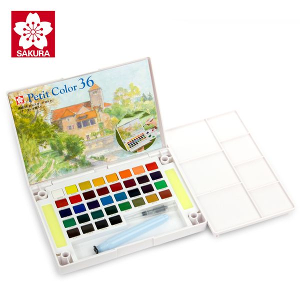 sakura watercolor solid pigment paint set 12/18/24/30/36/48/60/72 colors lite/hardcover student hand-painted portable supplies
sakura watercolor solid pigment paint set 12/18/24/30/36/48/60/72 colors lite/hardcover student hand-painted portable supplies