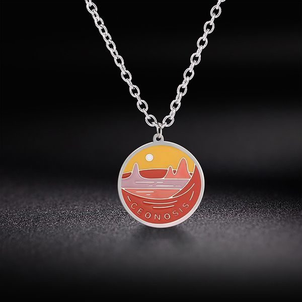 unift original stainless steel oil drop long chain pendant necklaces for women romantic sunset mountains rivers love gifts, Silver
unift original stainless steel oil drop long chain pendant necklaces for women romantic sunset mountains rivers love gifts, Silver