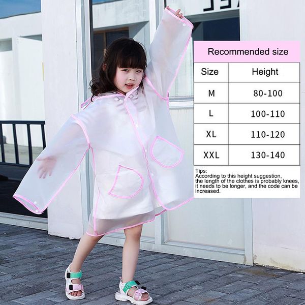 fashion children's raincoat kids poncho waterproof rain poncho rain gear eva hooded transparent boy girl's rainwear with pockets, Blue
fashion children's raincoat kids poncho waterproof rain poncho rain gear eva hooded transparent boy girl's rainwear with pockets, Blue