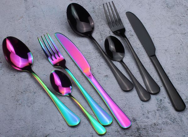 flatware sets cutlery set tableware 4pcs rainbow cutlery wedding dinnerware set dinner knives steak forks spoon teaspoon cutlery retro tab
flatware sets cutlery set tableware 4pcs rainbow cutlery wedding dinnerware set dinner knives steak forks spoon teaspoon cutlery retro tab