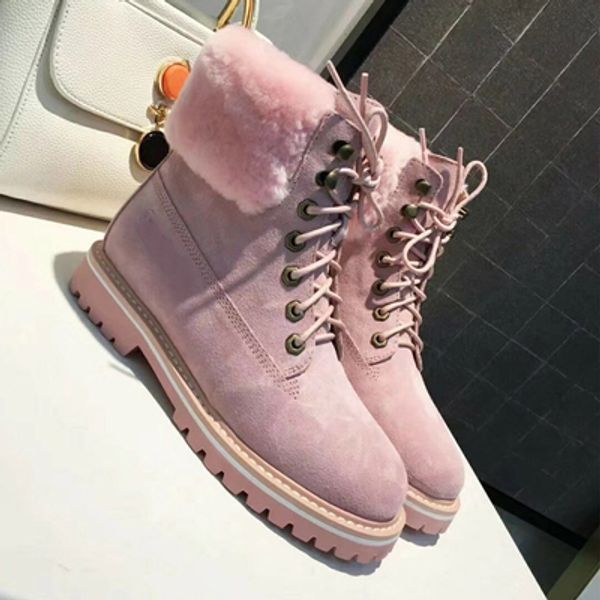 women sheepskin winter wool snow boots shearling-lined suede leather new design fashion lace-up ankle shoes, Black
women sheepskin winter wool snow boots shearling-lined suede leather new design fashion lace-up ankle shoes, Black