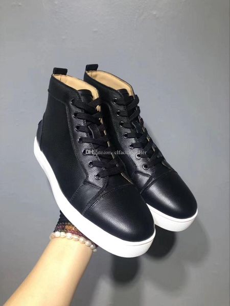 italy red bottom homme sneakers high black genuine leather sneakers shoes ,luxury mens women shoes lace-up style skate trainers wholesa
italy red bottom homme sneakers high black genuine leather sneakers shoes ,luxury mens women shoes lace-up style skate trainers wholesa