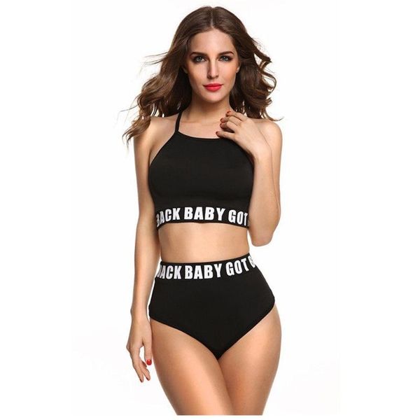 2020 high waist bikini crop bikinis letter bikini set women sport suit swimsuit black junior swimming beachwear bathing suit
2020 high waist bikini crop bikinis letter bikini set women sport suit swimsuit black junior swimming beachwear bathing suit