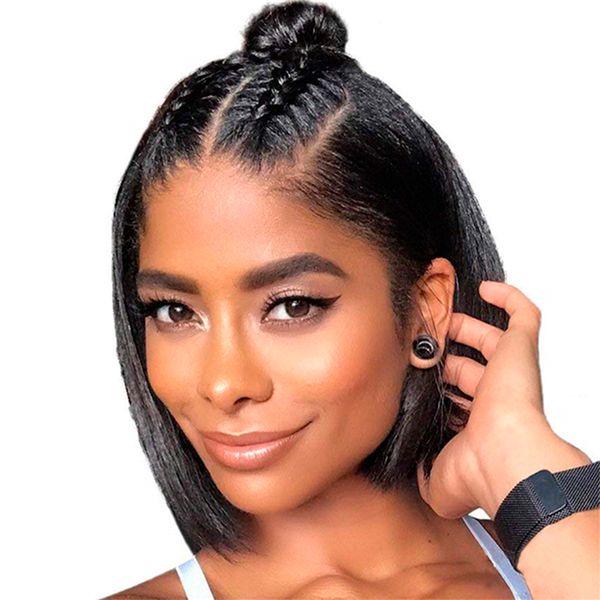 13x6 deep part bob lace front human hair wigs for black women brazilian straight hair 360 lace wig pre plucked with baby hair
13x6 deep part bob lace front human hair wigs for black women brazilian straight hair 360 lace wig pre plucked with baby hair