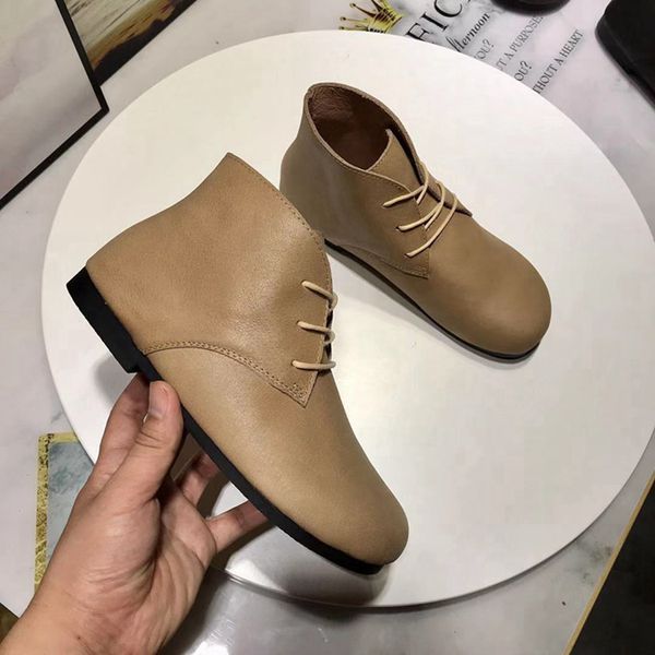 new genuine leather boots for women in autumn and winter of 2019 martin boots work boots tied with flat-bottomed apricot brown black
new genuine leather boots for women in autumn and winter of 2019 martin boots work boots tied with flat-bottomed apricot brown black