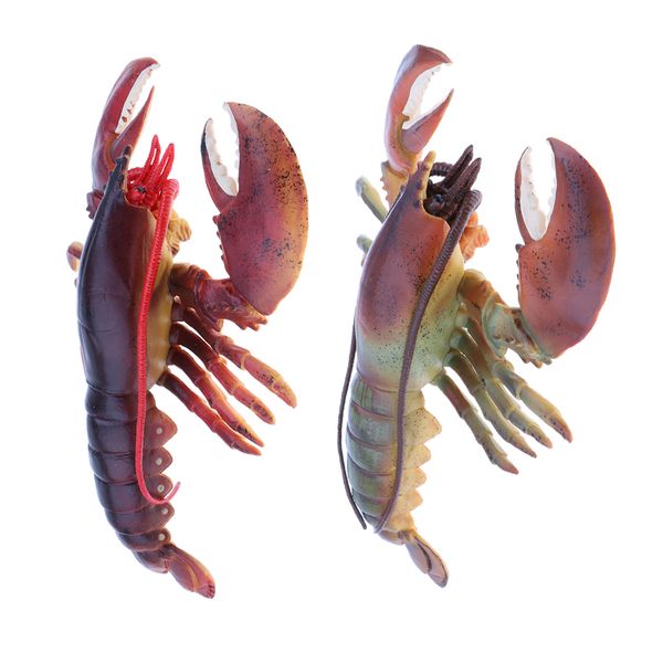 simulation toy marine creature big lobsters -2pcs