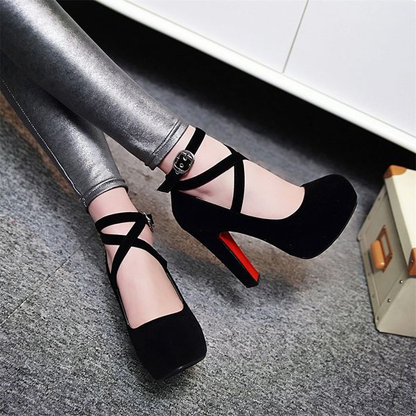 Large Size 32-43 Black Red Shoes Woman Pumps Female Platform High Heels Party Wedding Heeled Women Shoes
Large Size 32-43 Black Red Shoes Woman Pumps Female Platform High Heels Party Wedding Heeled Women Shoes