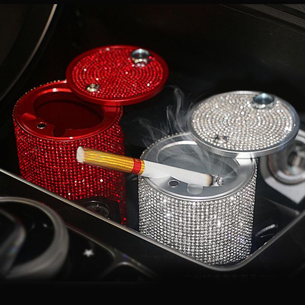 luxury diamond car ashtray crystal shiny auto ashtray with cover for car great gift for women girls accessories
luxury diamond car ashtray crystal shiny auto ashtray with cover for car great gift for women girls accessories