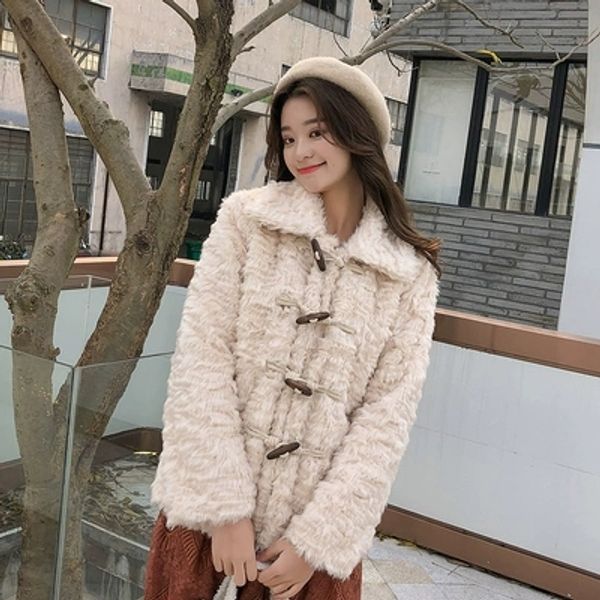 new style high-end fashion women faux fur coat 18c34, Black
new style high-end fashion women faux fur coat 18c34, Black