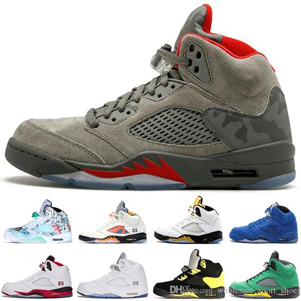 2018 new 5 5s wings international flight mens basketball shoes red blue suede low metallic silver men sports sneakers designer trainers 7-13, White;red
2018 new 5 5s wings international flight mens basketball shoes red blue suede low metallic silver men sports sneakers designer trainers 7-13, White;red