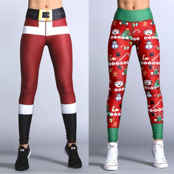 2017 happy new year gift christmas leggings tree snow printing slim low waist workout fitness women leggings pants trousers, Black
2017 happy new year gift christmas leggings tree snow printing slim low waist workout fitness women leggings pants trousers, Black