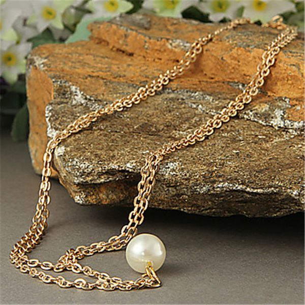 sweet simple double layer pearl collarbone necklace charming women's chokechain pendant female fashion new year jewelry gifts, Silver
sweet simple double layer pearl collarbone necklace charming women's chokechain pendant female fashion new year jewelry gifts, Silver